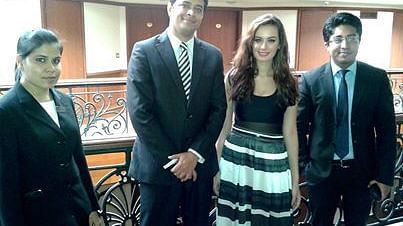 Evelyn Sharma at The Orchid Hotel Mumbai
